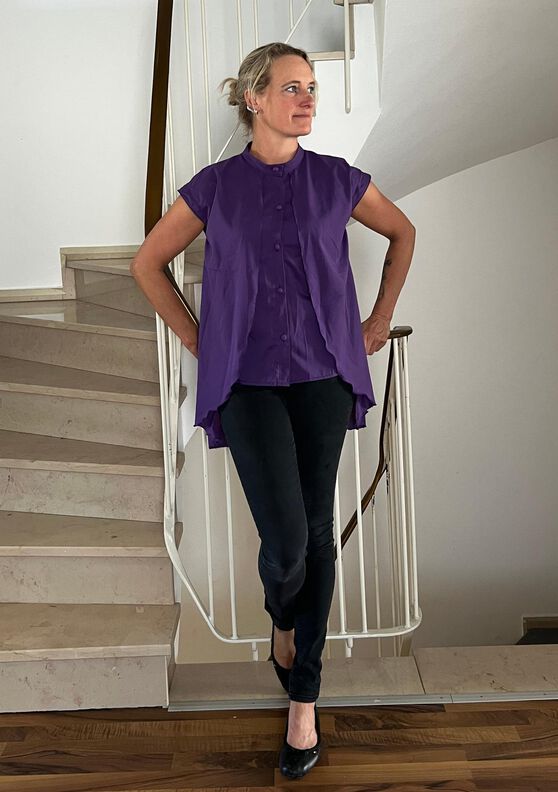 Bluse Eleni Gr.32-54 inkl. Ebenen und Beamerdatei image number 5