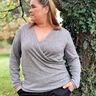 Pullover in Wickeloptik (34-56) MARAJO Schnittmuster thumbnail number 6