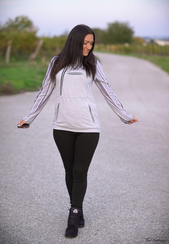 Hoodie Tessa Gr.32-54 inkl. Ebenen und Beamerdatei image number 5