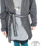 Sweatjacke mit Gürtel "Jannicke", Gr. 110 – 152 thumbnail number 1