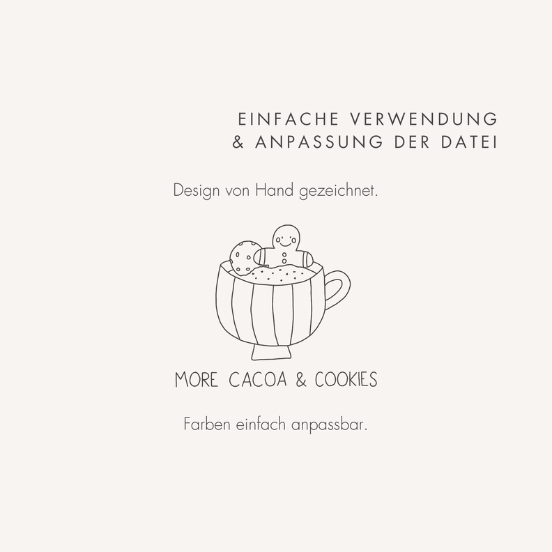 Plotter- und Laserdatei "MORECACOA" SVG PNG image number 2
