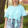 oversized Shirt mit Knoten Knut / PDF Schnittmuster  thumbnail number 6