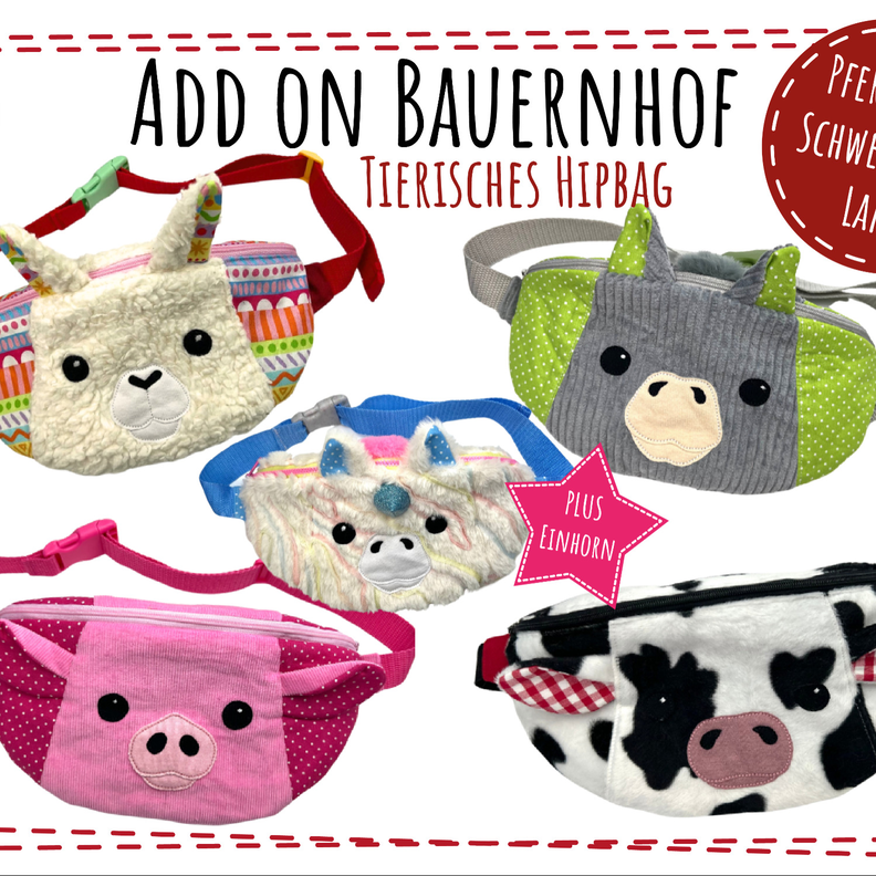 Add-On Bauernhof Tierisches Hipbag image number 1
