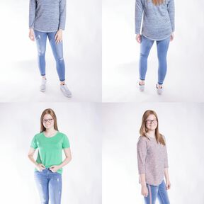 RAGLAN SHIRT YAELA DAMEN