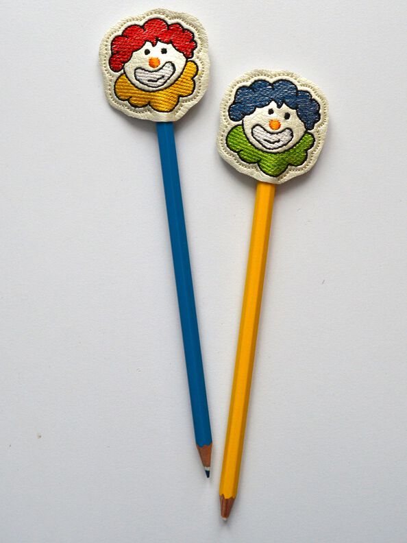 Stickdatei Clown Stiftetopper Caketopper image number 2