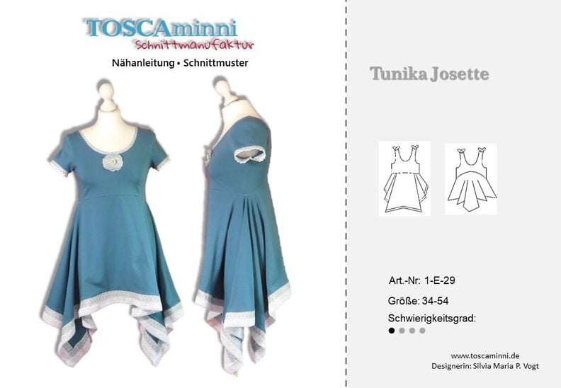 Shirt Josette Gr. 34-54 Schnittmuster image number 6