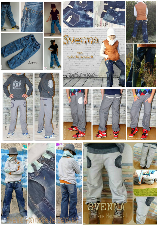 Ballonhose Teens Schnittmuster Gr. 134-176 - deine SVENNA #5 image number 6