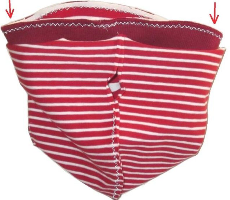 Nähanleitung Beanie Mütze 2 Varianten + Schal image number 4