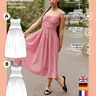 Schnittmuster nach Maß: Sommerkleid Damen A-Linie Kleid thumbnail number 8