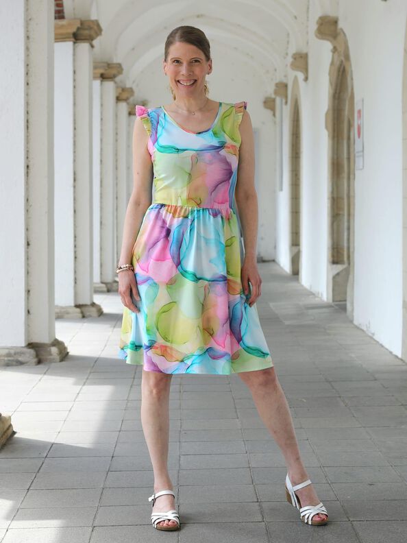 Kleid oder Zweiteiler HOLLFELD Gr. 32-54 Ebook Schnittmuster image number 8