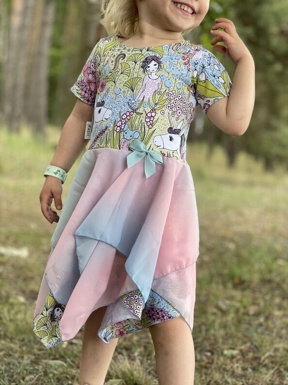 BEAMER + A0  lovely fast dress 74-164 Tüllkleid Drehkleid image number 5