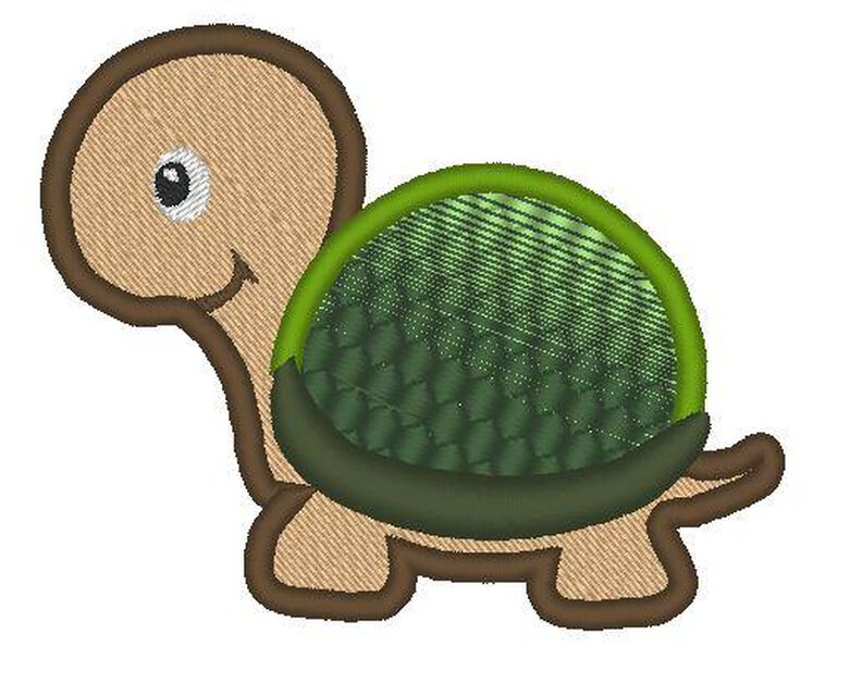 Schildkröte Stickdatei Schildi  Luise und Herbert image number 4