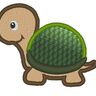Schildkröte Stickdatei Schildi  Luise und Herbert thumbnail number 4