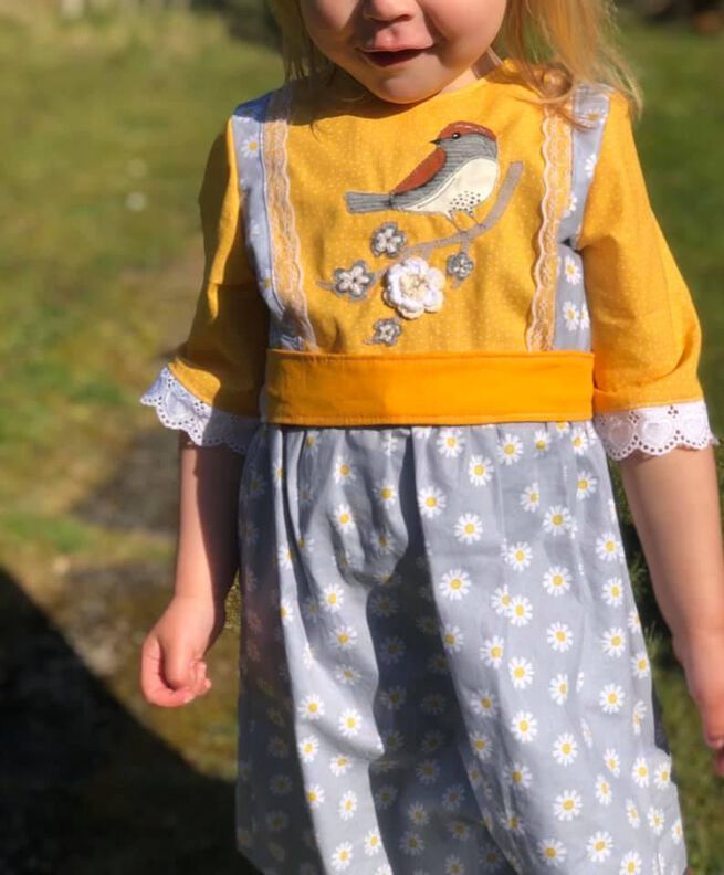 Kinderkleid Smilla Gr. 86-158 beamerfähig image number 2