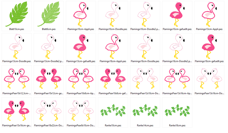 Flamingo Stickdatei 2.0 image number 2