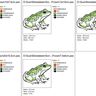 Scribble Kritzel Frosch Stickdatei Doodle thumbnail number 7