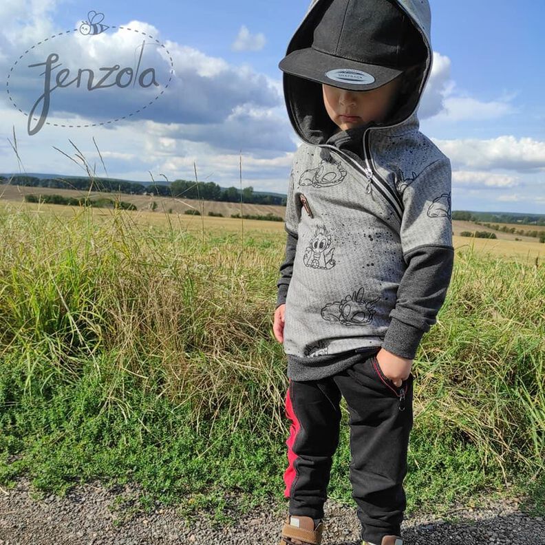 Hoodie Little Hennja/Henning Gr. 80-158 inkl. Beamerdatei image number 10