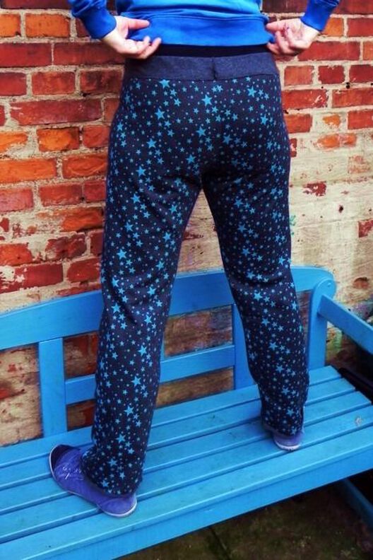 Damen Hose Jogginghose Leggings aus 1 Teil RAS ♥ Gr. 34-50 image number 8