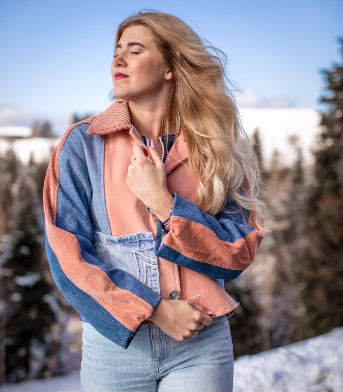 Jacke #Emma Nähanleitung und Schnittmuster (XS-XL) image number 2
