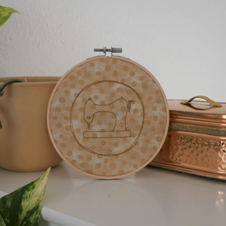 N&auml;hmaschine Stickdatei 10x10 | DIY Hunger image number 1