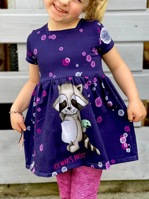 Square Dress - Gr. 86 - 164 image number 3