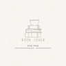 Plotter- und Laserdatei "BOOK LOVER" SVG PNG thumbnail number 1