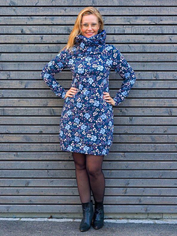 Hoodiekleid / Hoodie Damen, Glamhoodie Freya Gr. 34 bis 46 image number 4