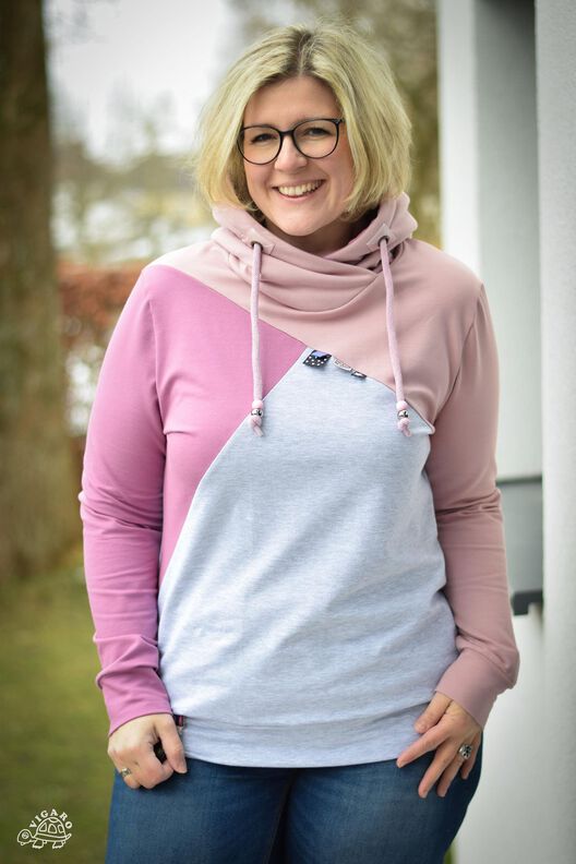 Hoodie SCHIO Women XS-XXXL Ebook Schnittmuster image number 2