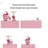 Schnittmuster Shirt Paula+Emil Gr. 80-140 + Motiv Eisbär rot thumbnail number 3