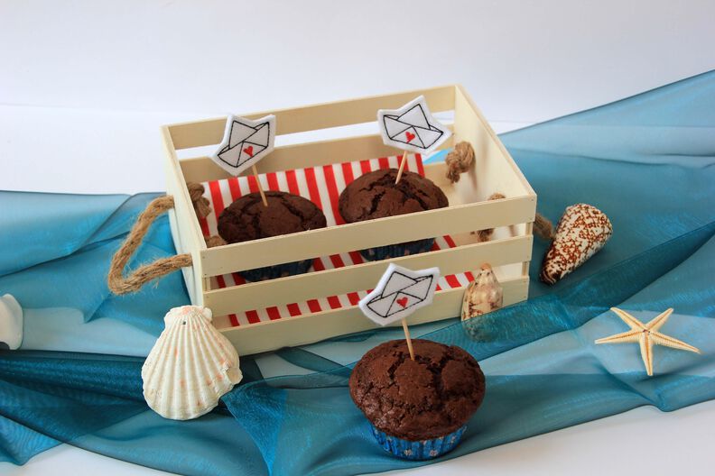 Stickdatei Schiff Boot ITH Schiffchen Stabstickdatei image number 4