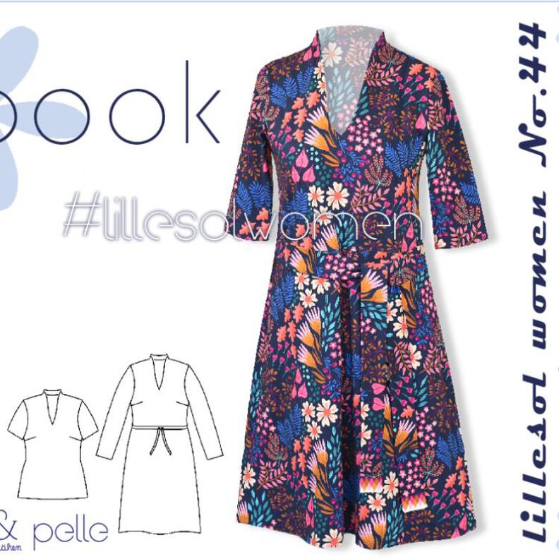 Ebook Damen Kleid & Shirt Miaflora *mit A0-Datei + Video* image number 1