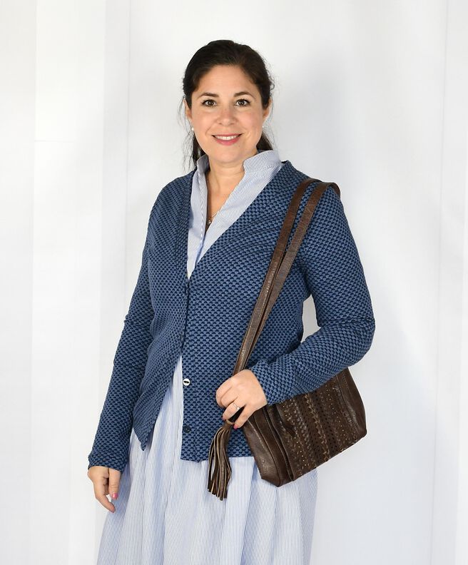 Ebook / Schnittmuster lillesol women No.59 Basic-Strickjacke image number 4