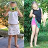Kinder Rock mit Shorts Skort Hosenrock CERGAS ♥ Gr. 92-164 thumbnail number 5