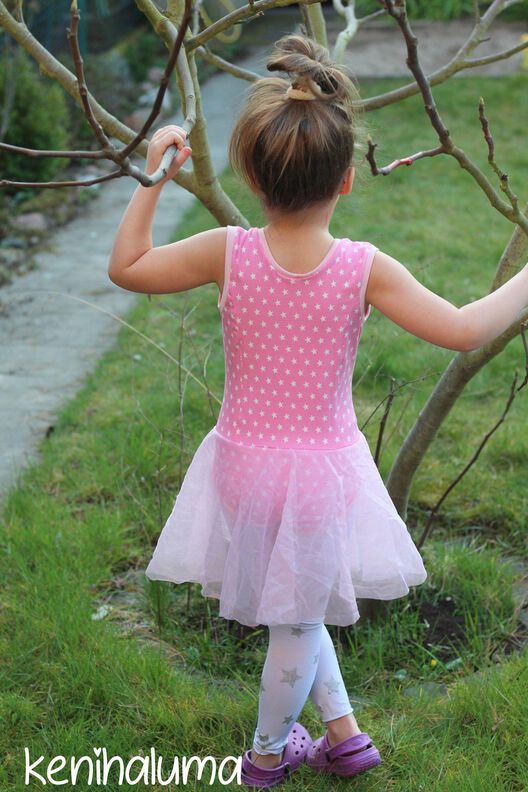 Ballett Trikot "Balleriny", Schnittmuster in Gr. 98-164 image number 4