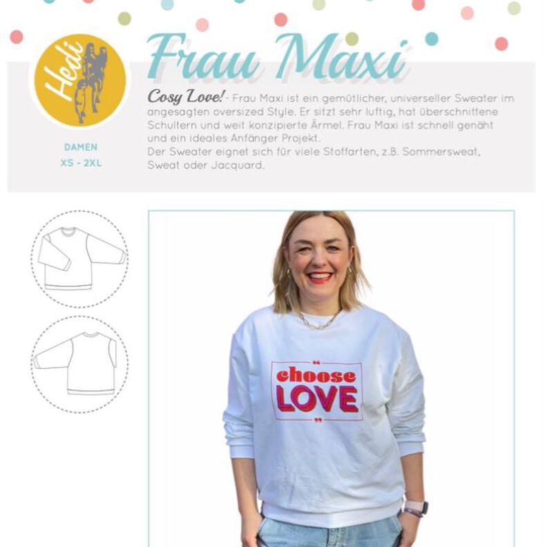 eBook Sweater "Frau Maxi" image number 1
