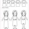 E-Book Kleid „Kopenhagen" Gr. 34-60 *A4 und A0 Datei* thumbnail number 3
