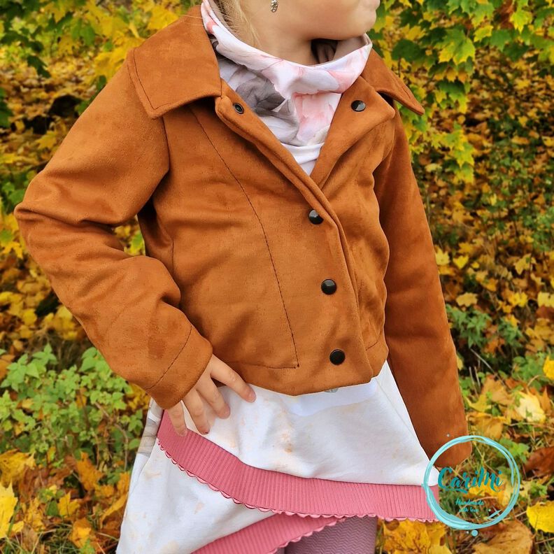 Schnittmuster Jacke Clara "minni" Gr. 80-140 Beamerdatei image number 10