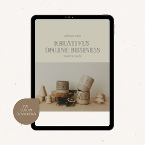 E-Book Gründe dein kreatives Online-Business (Starter Guide)