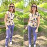 Shirt Schmal Kurz- & Langarm Damen LALU ♥ Gr. 34-56 thumbnail number 5