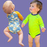 Baby Body mit Raglanärmeln kurz oder lang CERIA ♥ Gr. 56-98 thumbnail number 2