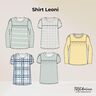 Schnittmuster Kinder Shirt Leoni "minni" Gr. 80-140 thumbnail number 6