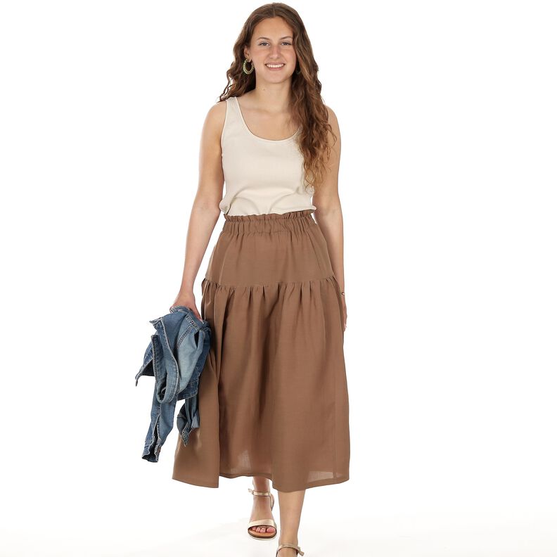 FRAU PIPPA - Rock mit Paperbagbund XS-XXL image number 4