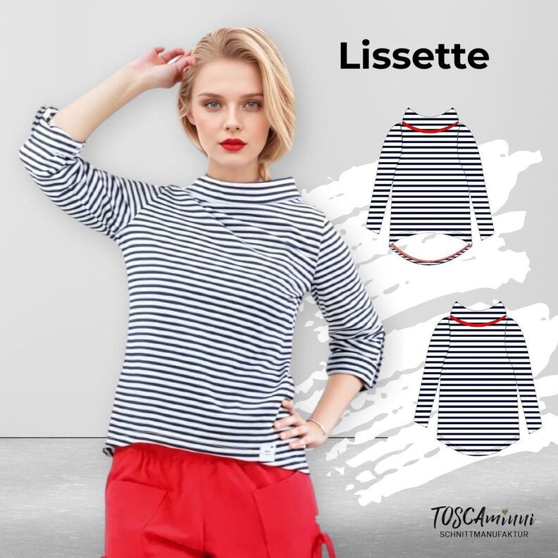Shirt  Lisette Gr. 34-54 Schnittmuster image number 1