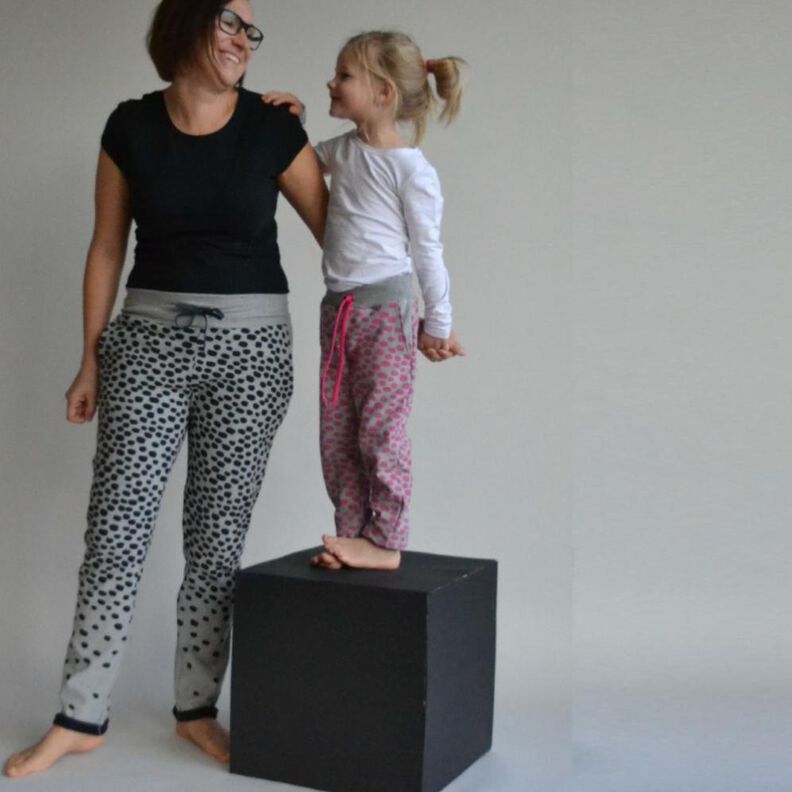 Set "Cozy-Pants-Kids&Women" Jogger / Schnittmuster image number 1