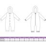 Baby Walkanzug Jumpsuit Outdoor Overall PADAN ♥ Gr. 56-98 thumbnail number 8