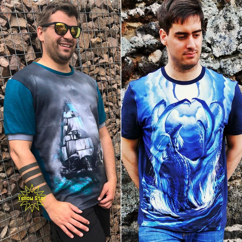 Herren Shirt mit Teilung KEREN ♥ Gr. S-XXL image number 4
