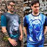 Herren Shirt mit Teilung KEREN ♥ Gr. S-XXL thumbnail number 4