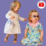 Baby Kleid Webware und Jersey PUTRI ♥ Gr. 56-104 thumbnail number 1