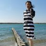 Kleid Vicky Gr. 34-54 Schnittmuster Sweatkleid | Beamerdatei thumbnail number 6