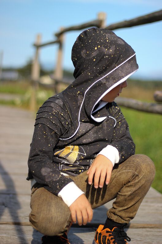 lovely hoodie 104-158 Kids & Teens Pullover Sweater Kapuze  image number 5